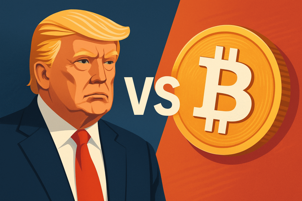 trump vs btc